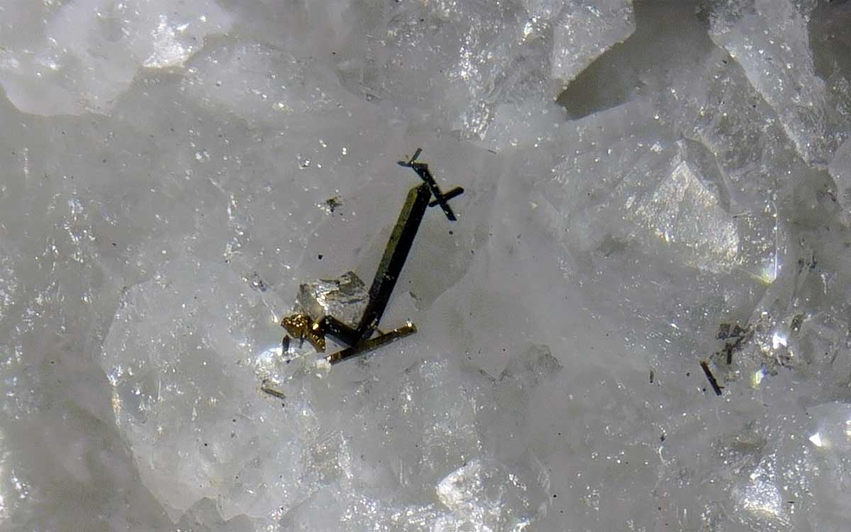 Arsenopyrit Kristall
