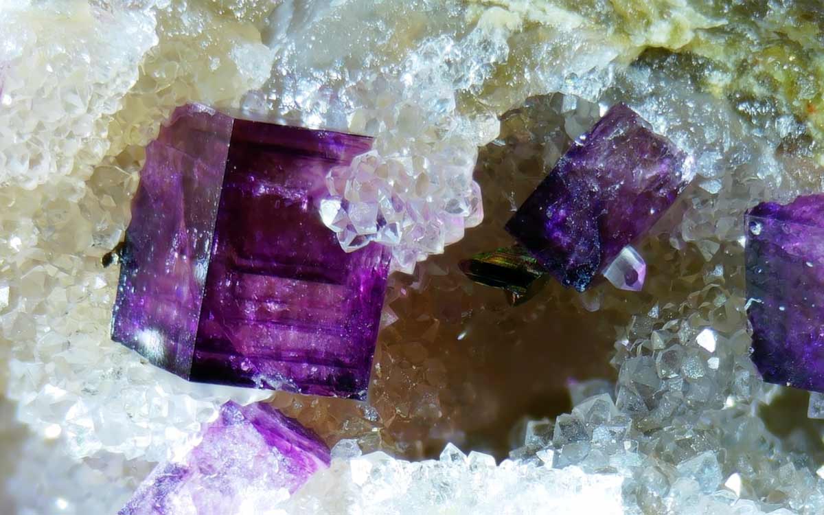 violetter Fluorit