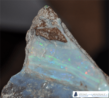 opaal - Aufnahme des Minerals