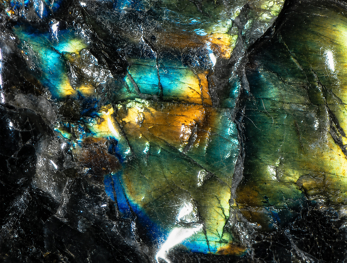 spektrolith - Aufnahme des Minerals