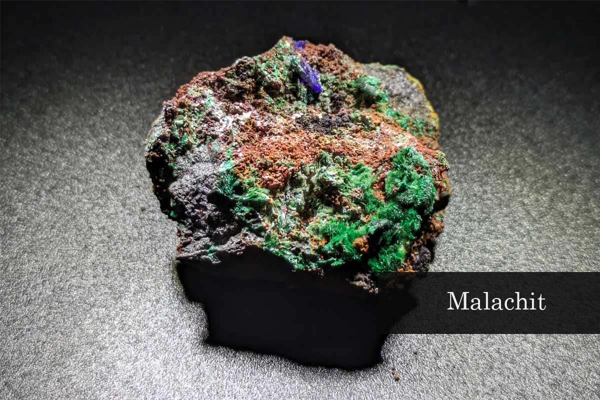 Malachit: ideochromatisch