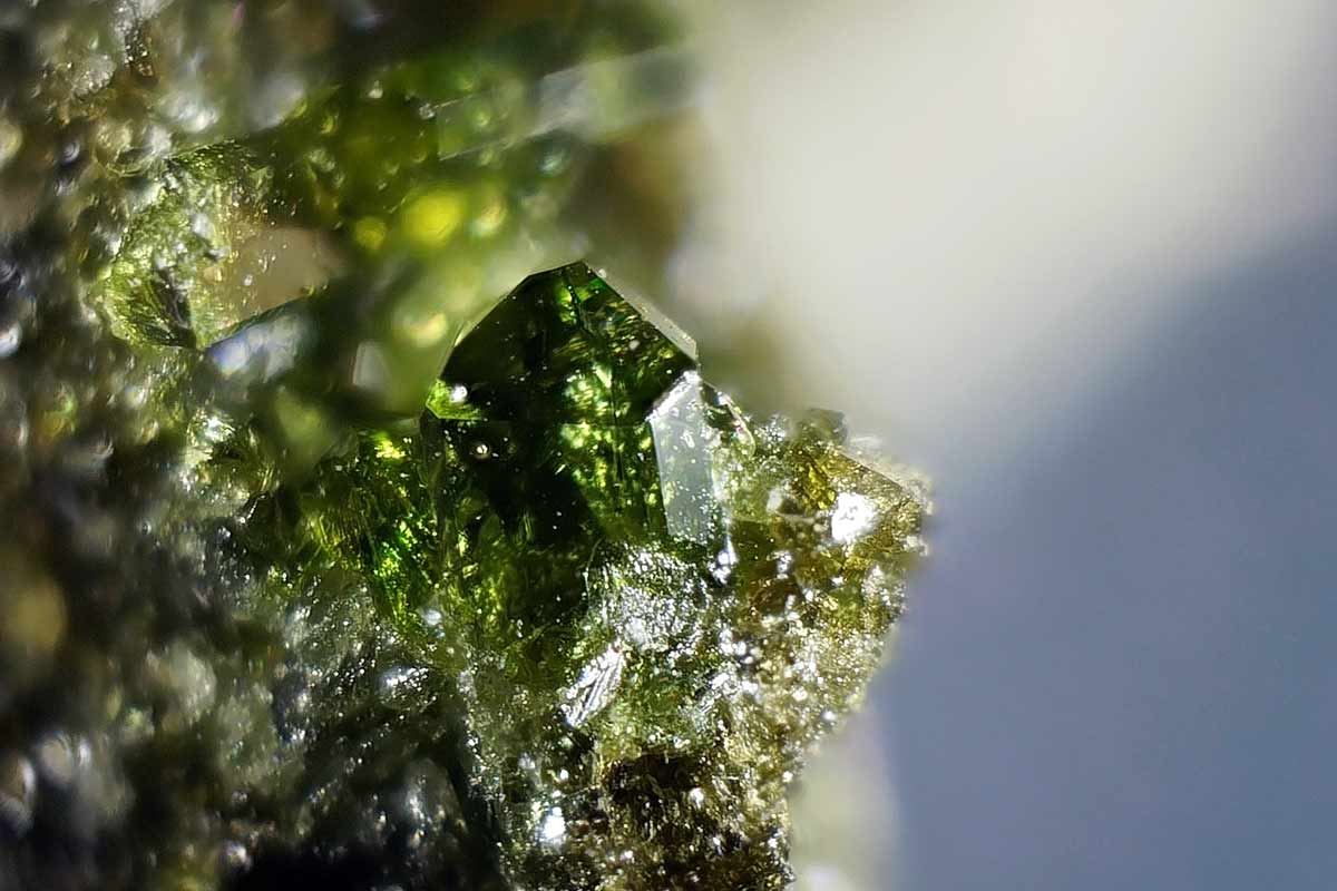 Diopsid - Foto des Minerals