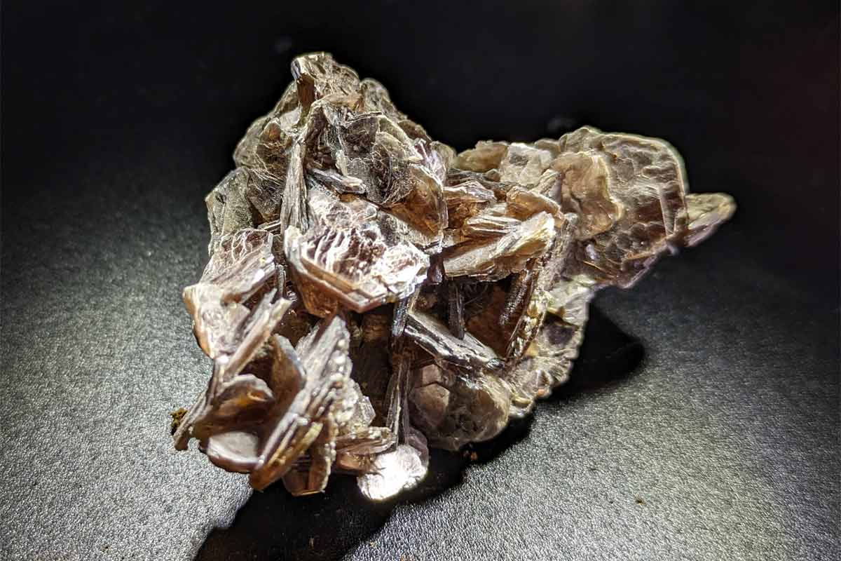 Muskovit als häufiges Mineral