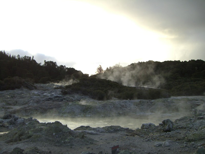 Thermalquellen in Neuseeland