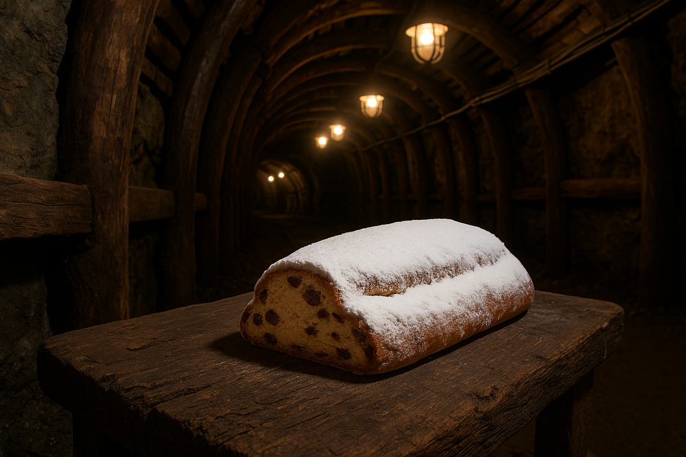 weihnachtsstollen im stollen